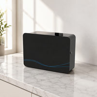 Diffuseur de parfum 17W DC12V à faible bruit (<50dBa) avec boîtier en plastique et acrylique, noir ou blanc au choix, connectable aux systèmes CVC