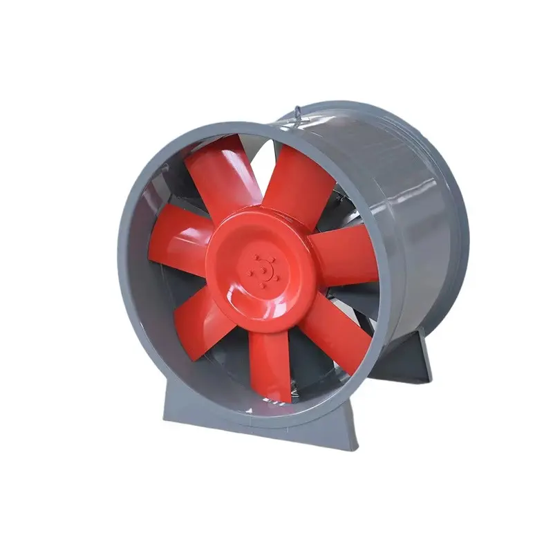 Ventilador de alta temperatura Ventilador axial de control de incendios de escape de humo a prueba de explosiones