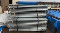 Galvanized Steel Prop Heavy-Duty Metal Shoring Posts Length Adjustable Construction Jack Build Scaffold