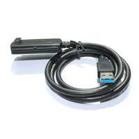 Cable USB 3.0 a IDE SATA Tipo-C 3 en 1, Adaptador Convertidor de Disco Duro S-ATA de 2.5 y 3.5 Pulgadas para PC y Laptop