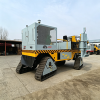 Machine à bordures de route et à caniveaux de drainage en béton à haute efficacité et facile à utiliser
