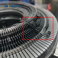 Aiguilles à tricoter circulaires en acier argenté Roc Hosery pour machine à tricoter les chaussettes