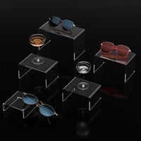 Présentoir en acrylique transparent moderne Présentoir en acrylique moderne Étagère pour barre à dessert Action Figure Bijoux-pour présentoirs