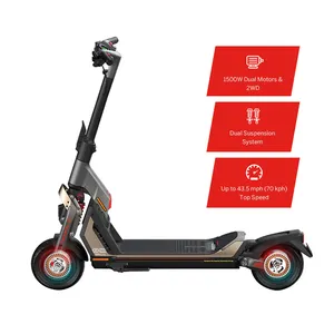 Echte Seg Gt1/Gt2 Snelle Elektrische Scooter 6000W 70 Km/h Dual Motor Elektrische Scooter Volwassen Voor Woon-Werkverkeer En Recreatie