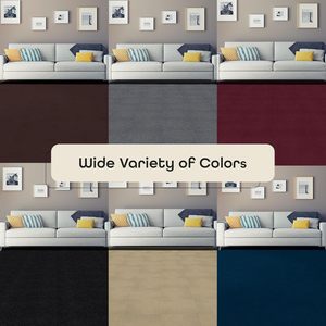 Carreaux de sol en moquette auto-adhésifs en gros d'usine gris fumée bricolage pour cuisine chambres et salles de bain - Product Image 3