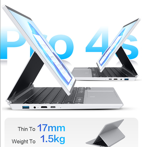 Crelander Notebook 14 Inci Intel Generasi ke-11 DDR4 16GB Dengan Dudukan Tablet PC Kamera HD Laptop 2 in 1 untuk Pelajar dan Pribadi - Product Image 5