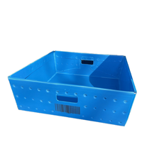 Flûte PP pliable réutilisable personnalisée pour Corflûte creuse pour Coroplast Boîte de rangement en plastique ondulé à prix d'usine