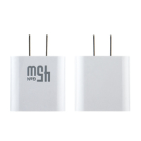 Nouveau avec boîte double C-port 45w Usb-c chargeur Pd de charge super rapide pour iPhone Android Mobile pour tablette et ordinateur portable