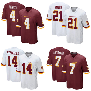 hot sale washington stitched american football jersey mens red