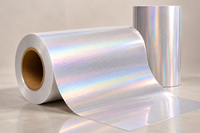 Film BOPP nacré imperméable en gros, 15 microns, pour isolation thermique en rouleau