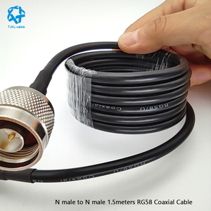 Câble coaxial RF RG58 avec connecteur N <span class=keywords><strong>m</strong></span>âle vers N <span class=keywords><strong>m</strong></span>âle Cordon <span class=keywords><strong>d</strong></span>'extension <span class=keywords><strong>d</strong></span>'<span class=keywords><strong>antenne</strong></span> Câble coaxial 50 Ohm Câble coaxial RG58U - Product Image 5