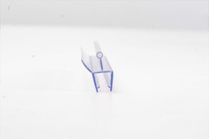 <span class=keywords><strong>Joint</strong></span> <span class=keywords><strong>de</strong></span> porte <span class=keywords><strong>de</strong></span> <span class=keywords><strong>douche</strong></span> Hydrorelax en PVC transparent sans cadre, profil en U avec balayage inférieur pour verre <span class=keywords><strong>de</strong></span> 6/8/10 mm - Product Image 5