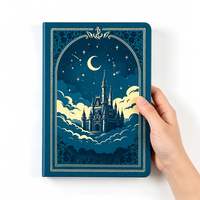 Carnet à couverture rigide A5 personnalisé, journal à motifs personnalisés, journal intime fantastique personnalisé, cadeau