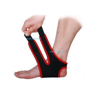 Réglable orthèse de cheville en néoprène garde de <span class=keywords><strong>pied</strong></span> coussin protecteur pour le basket-ball cheville entorse - Product Image 1