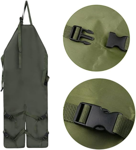 Delantal de Jardín Tipo Babero, Informal, de Poliéster, para Uso en Exteriores, Reutilizable, sin Mangas, Resistente a las Manchas, con Tirantes Ajustables - Product Image 3