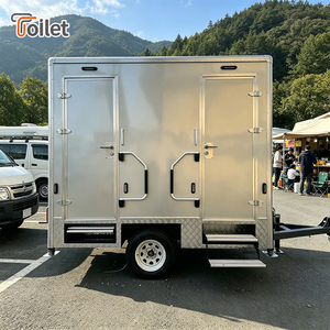 Toilettes portables de luxe écologiques antidérapantes, adaptées aux personnes âgées, pour usage public extérieur - Product Image 1