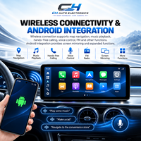 Pour Mercedes Classe C W205 GLC NTG4.0 2007-2018 Écran Android 15 ultra-fin 10,25 pouces CarPlay GPS Plug & Play WiFi