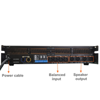 Amplificateur de puissance professionnel de qualité supérieure Lab Gruppen FP10000Q 2500W*4, 10000W pour subwoofer PA et grandes enceintes