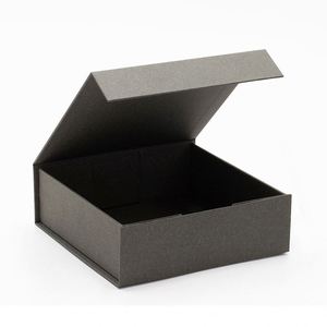Caja de Regalo Cuadrada Gris con Tapa Magnética, Impresión de Logotipo Personalizado Disponible, Venta al Por Mayor - Product Image 5