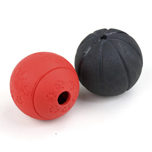 Temelleri köpek oyuncaklar Fetch topları son derece dayanıklı doğal kauçuk oyuncak <span class=keywords><strong>3</strong></span> inç topları interaktif Fetch kauçuk toplar - Product Image 1