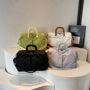 Nouveauté : Sac de voyage minimaliste léger avec compartiment à chaussures indépendant, durable et résistant aux déchirures, grande capacité - Product Image 1