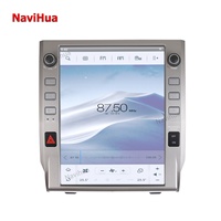 Autoradio NaviHua avec écran tactile de 12,1 pouces, lecteur DVD Android, système audio stéréo avec écran de style Tesla pour Toyota Tundra 2012-2018