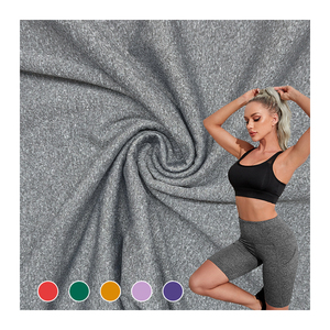 Tissu polaire en polyester en gros pour vêtements d'intérieur, tissu polaire jersey tricoté anti-boulochage à bons prix - Product Image 1
