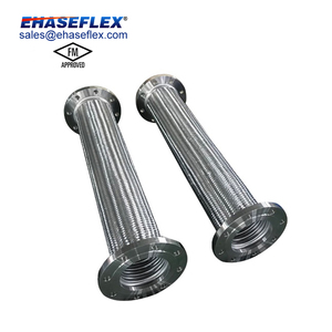 Raccord flexible en acier inoxydable homologué FM DN40-DN600 pour l'<span class=keywords><strong>amortissement</strong></span> des vibrations et la réduction du bruit sur les grands <span class=keywords><strong>d</strong></span>écalages - Product Image 6