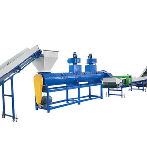 BENK 2000KG High Quality PET Bottles Flakes Crushing Washing Recycling Drying Line Extruder Machinery