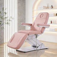Table de massage électrique réglable professionnelle pour salon de beauté, moderne, 3 moteurs, pour clinique médicale, spa facial et lit de soin des cils
