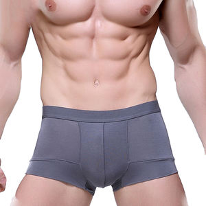 Трусы-боксеры мужские хлопковые, пикантное дышащее нижнее белье, повседневное нижнее белье, под заказ - Product Image 2