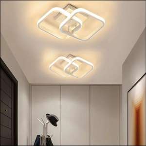 Simple Modern Acrylic Aisle Lamp Fixtures Corridor Hallway <b>Led</b> Indoor <b>Square</b> Ceiling <b>Light</b> - Product Image 6
