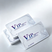 Carte de membre VIP magnétique en PVC personnalisée, motif géométrique minimaliste, impression offset, film laminé imperméable, impression UV, carte de visite