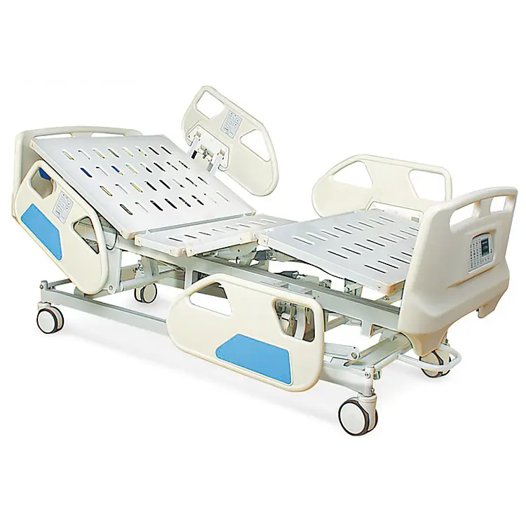 Lit médical pliable portable, 4 5 fonctions, meilleur équipement médical, lit d'hôpital électrique, en vente