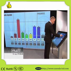 จอแสดงผลวิดีโอวอลล์แบบสัมผัสขนาด 55 นิ้ว 4K UHD IP65 พร้อมขอบจอแคบพิเศษ รองรับการแสดงภาพเคลื่อนไหวผ่านพอร์ต DP สำหรับร้านค้าปลีก - Product Image 6