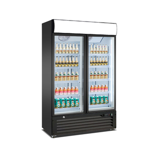 Холодильник стеклянная дверь Вертикальная Холодильная витрина - Product Image 5