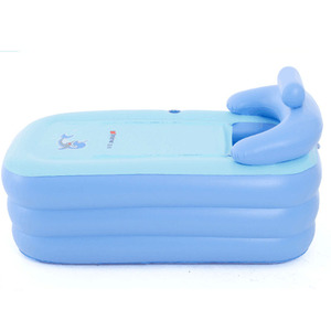 PVC kunststoff badewanne für erwachsene, aufblasbare badewanne für erwachsene, Tragbare Falten Aufblasbare Badewanne - Product Image 5