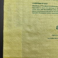 100% vierge PP tissé enduit fort oiseau nourriture animale sac tissé PP étanche laminé sac d'alimentation