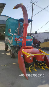 Mini-moissonneuse de maïs pour usage agricole, petite machine de récolte d'<span class=keywords><strong>orge</strong></span>, machine de coupe de paille de maïs économique - Product Image 4