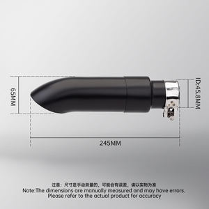 Tubo de Escape GP para Motocicleta, Silenciadores Cortos para Honda CMX <span class=keywords><strong>500</strong></span> 300 CMX1100 CMX500 CMX300 Rebel 1100 - Product Image 4