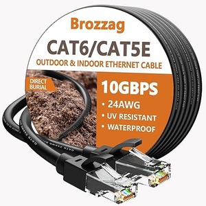 Câble réseau Ethernet Cat5E <span class=keywords><strong>RJ45</strong></span> haute performance UTP FTP SFTP 4 paires 8 cœurs Gigabit en cuivre pur pour le jeu - Product Image 1