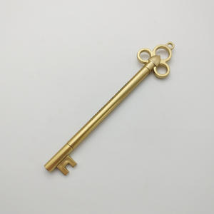 Caneta Criativa Retrô à Base de Água em Formato de Chave, Caneta Gel Fofa para Estudo e Escritório, Ponta de 0.5mm, Item de Presente de Plástico - Product Image 6