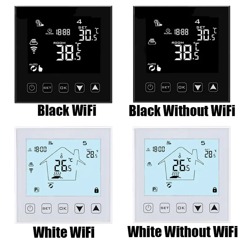 Thermostat für Raum temperatur regler für Hersteller von Smart Home-Thermostats für Fußboden heizungs systeme