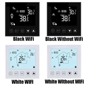 Thermostat régulateur de température pour chambre, utilisé pour système de chauffage au sol, Thermostat intelligent, fabricants
