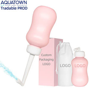 Soins pratiques Rinçage périnéal Voyage Shattaf Bidet <span class=keywords><strong>Bouteille</strong></span> Soins post-partum Peri <span class=keywords><strong>Bouteille</strong></span> Buse rétractable Bidet portable - Product Image 1