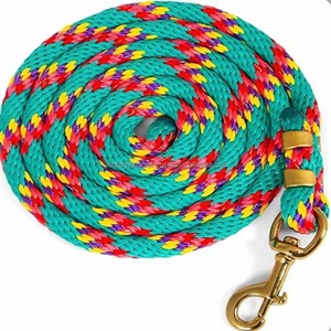 Cuerdas para Caballos de Equitación 100% Poliéster Natural, 14 mm, Material de Cordón Blanco, Azul Marino o Negro - Product Image 5