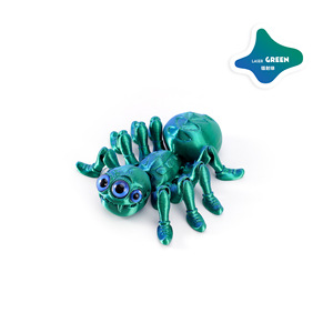 <span class=keywords><strong>Ragno</strong></span> di Vetro Stampato in 3D, <span class=keywords><strong>Giocattolo</strong></span> Animale Simulato Strisciante e Mobile, Decorazione da Scrivania Multiocchiata, Vendita Calda Transfrontaliera - Product Image 3