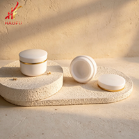 Pot vide en plastique PP personnalisé OEM/OED de 10g avec bouchon à vis pour gel de construction, pot rond pour crème capillaire et cosmétique