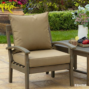 Coussin <span class=keywords><strong>de</strong></span> siège en mousse coloré, imperméable et résistant à la décoloration pour canapé <span class=keywords><strong>de</strong></span> <span class=keywords><strong>jardin</strong></span> ou mobilier d'extérieur - Product Image 5