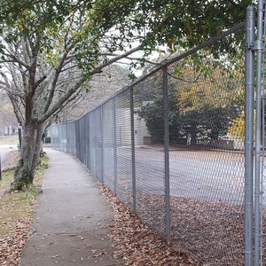 Metal Chain Link <strong>Fencing</strong> PVC Coated Chain Link <strong>Border</strong> Fence - Product Image 3